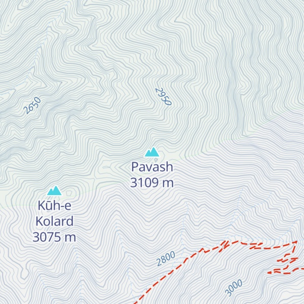 Map of Pavash