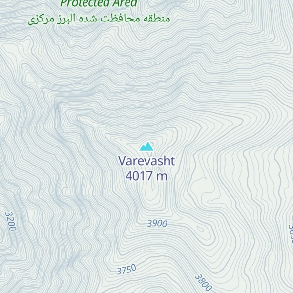 Map of Varevasht