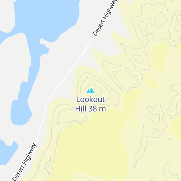 Map of Lookout Hill