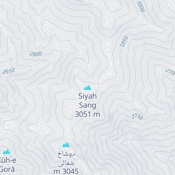Map of Siyah Sang