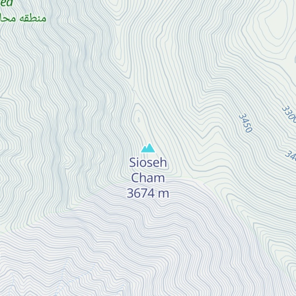 Map of Sioseh Cham