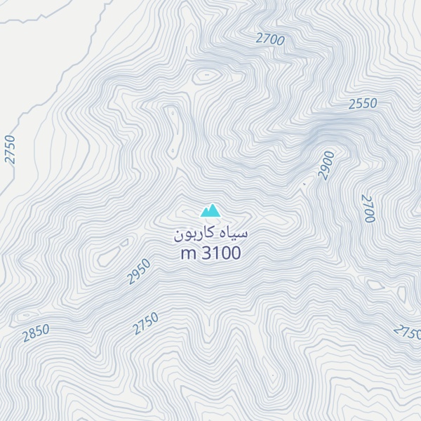 Map of سیاه کاربون