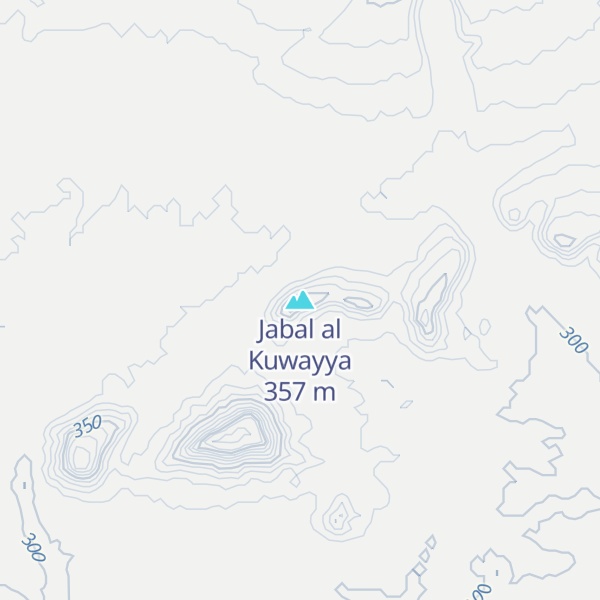 Map of Jabal al Kuwayya