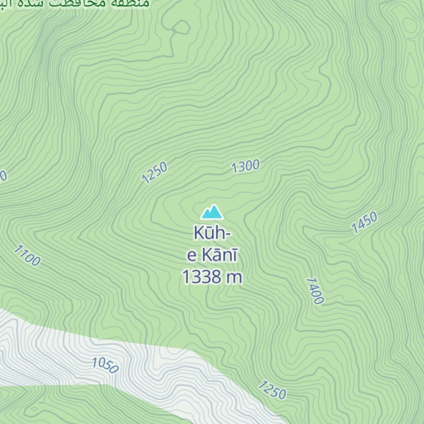 Map of Kūh-e Kānī