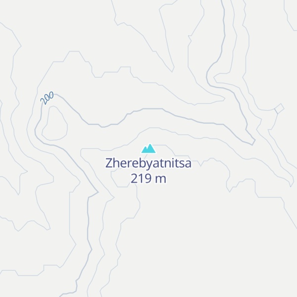Map of Zherebyatnitsa