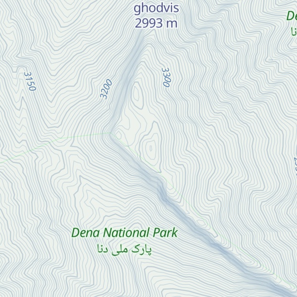 Map of Kūh-e Chāleh Bard