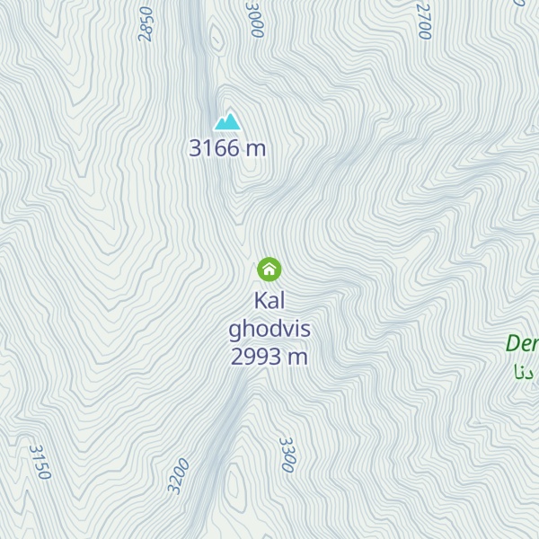 Map of Kal ghodvis