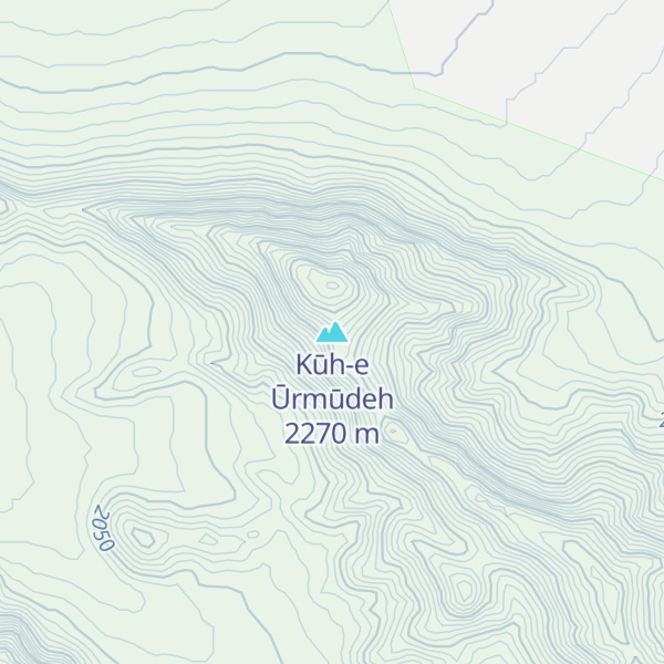 Map of Kūh-e Ūrmūdeh