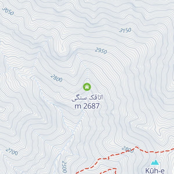 Map of اتاقک سنگی