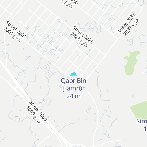 Map of Qabr Bin Ḩamrūr