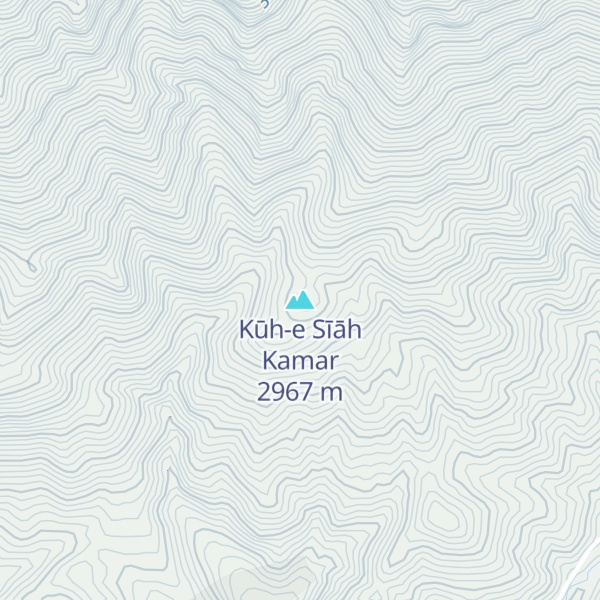 Map of Kūh-e Sīāh Kamar