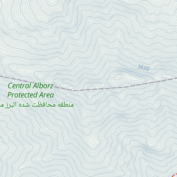 Map of Kūh-e Lash Chāl