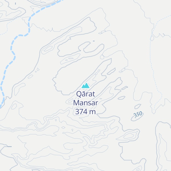 Map of Qārat Mansar