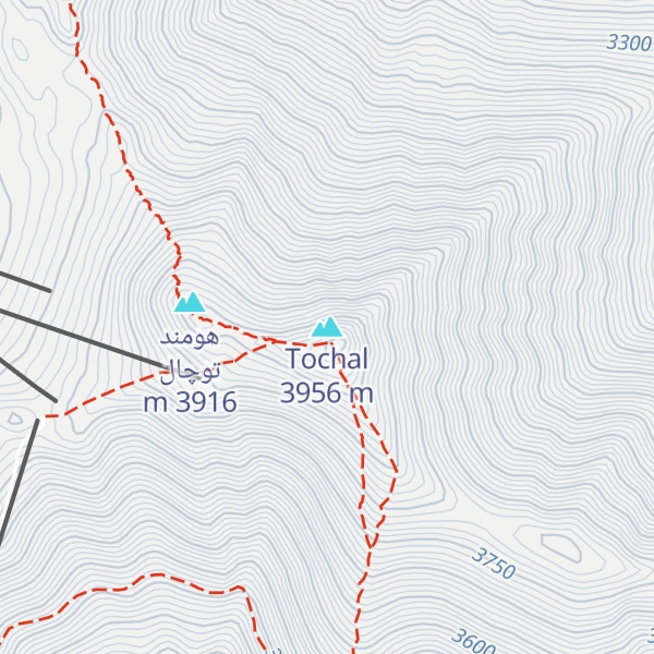 Map of Tochal