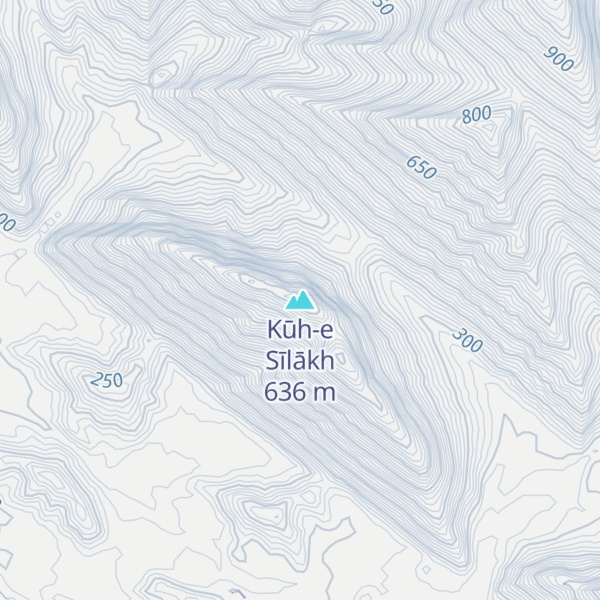 Map of Kūh-e Sīlākh