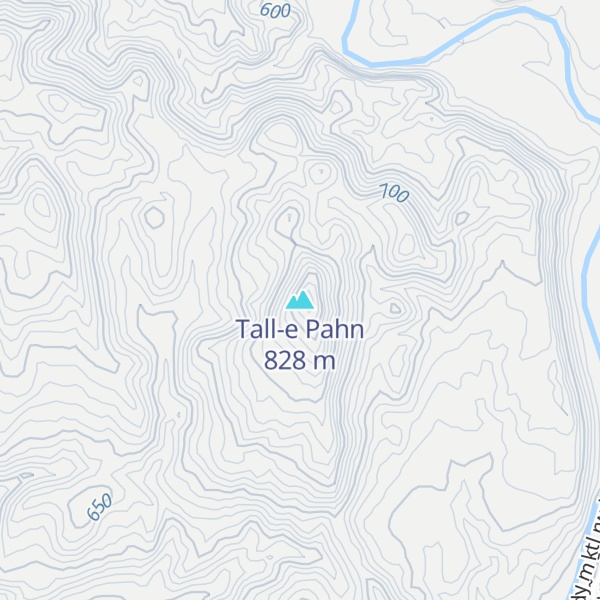 Map of Tall-e Pahn