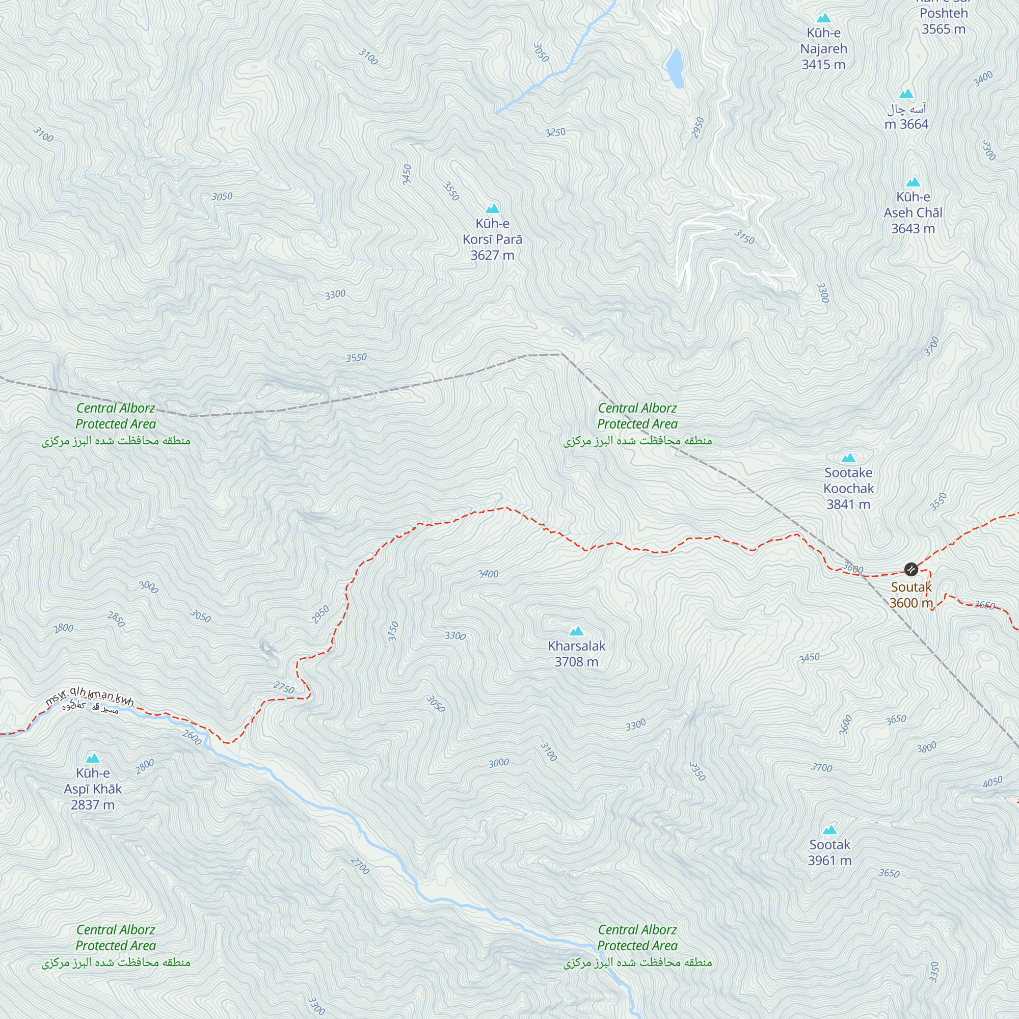 محیط بانی سوتک map
