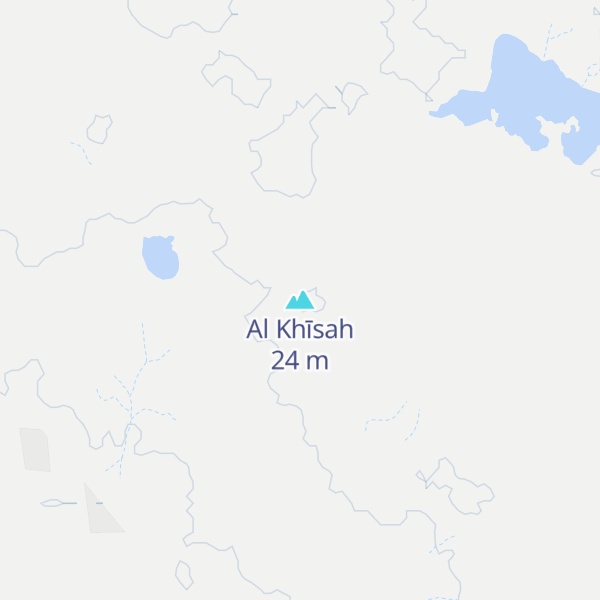 Map of Al Khīsah