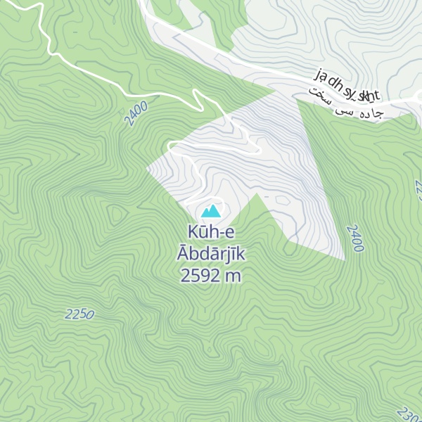 Map of Kūh-e Ābdārjīk