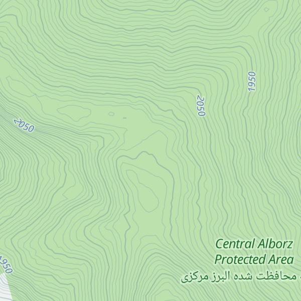 Map of Kūh-e Gardan