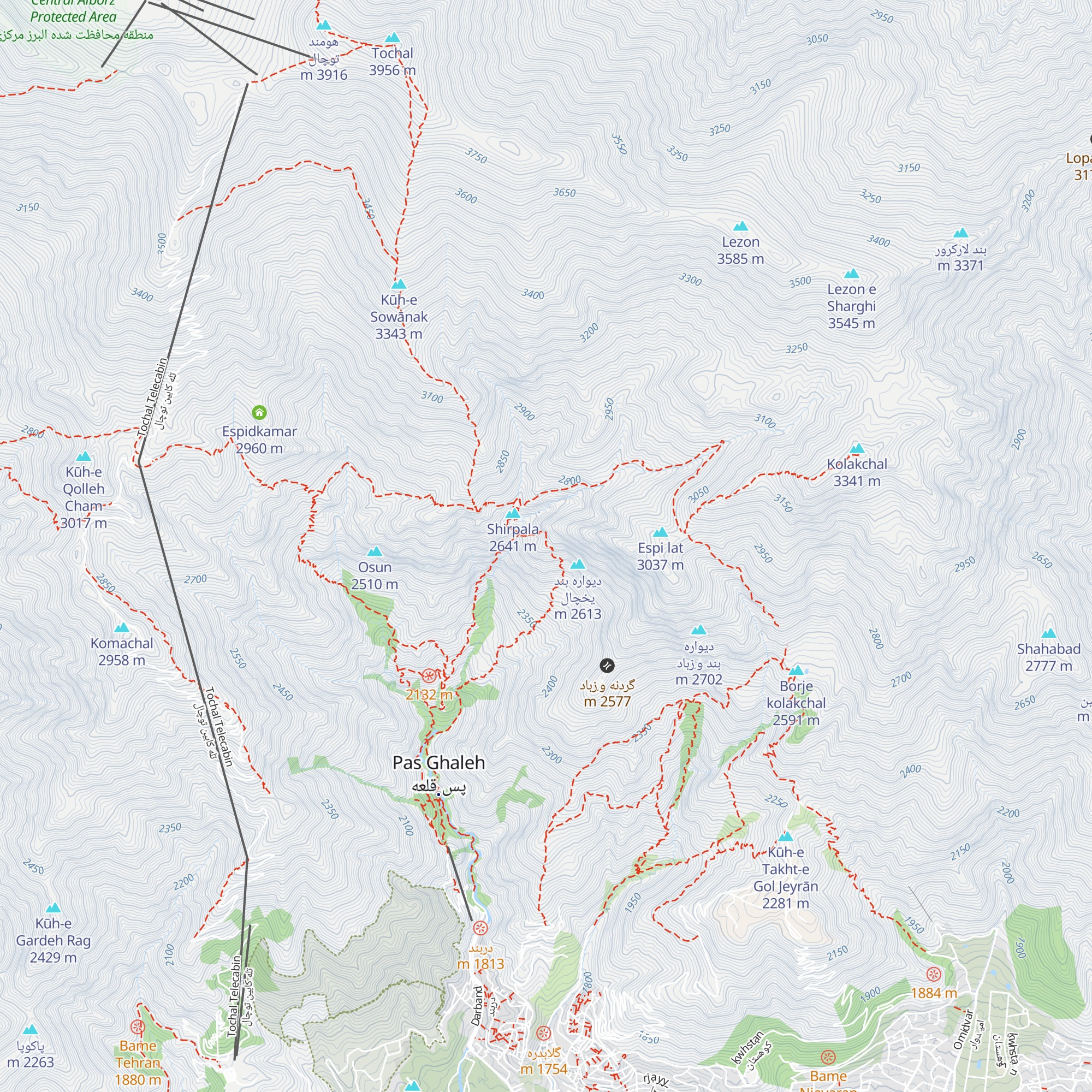 Shervin map