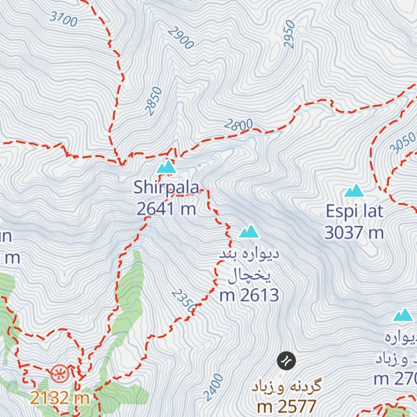 Map of Shervin
