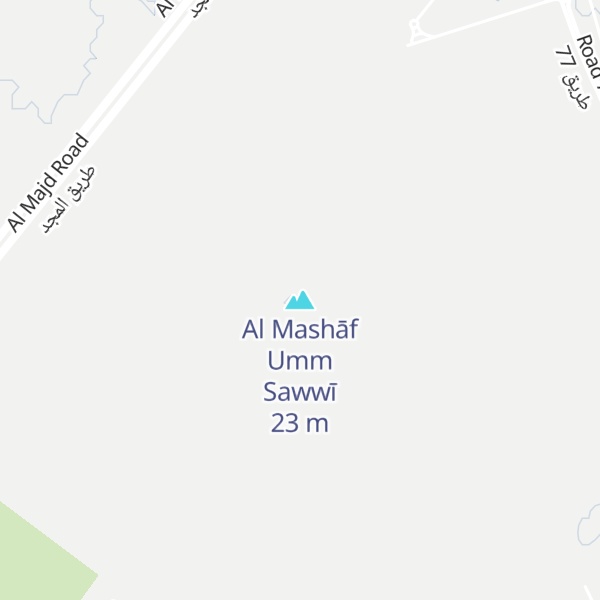Map of Al Mashāf Umm Sawwī