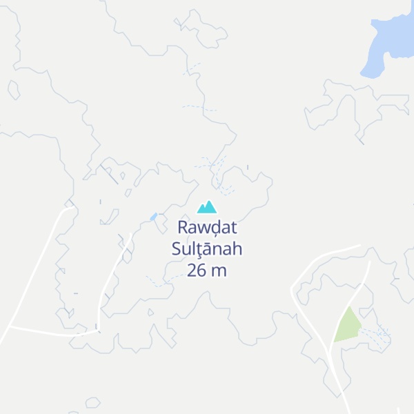 Map of Rawḑat Sulţānah