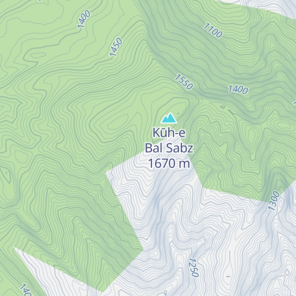 Map of Kūh-e Nārenjūn