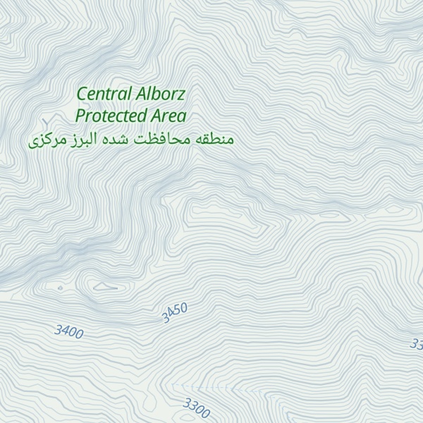 Map of Kūh-e Shamjār