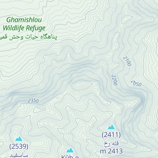Map of بژن