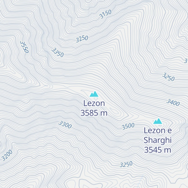 Map of Lezon