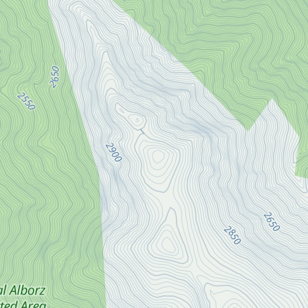 Map of Kūh-e Kīchat Band