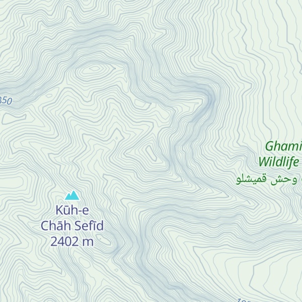 Map of (2411)قله رخ