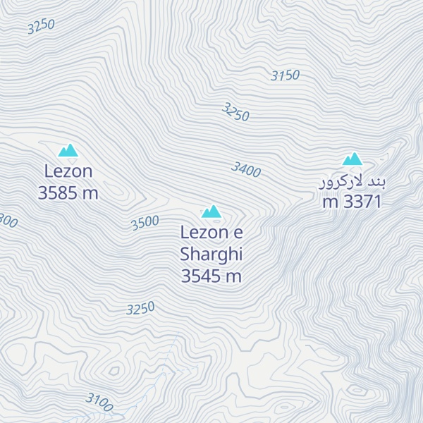 Map of Lezon e Sharghi