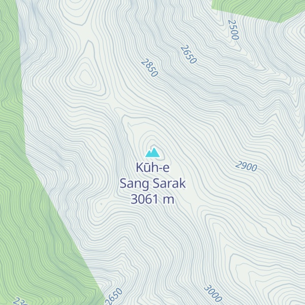 Map of Kūh-e Sang Sarak