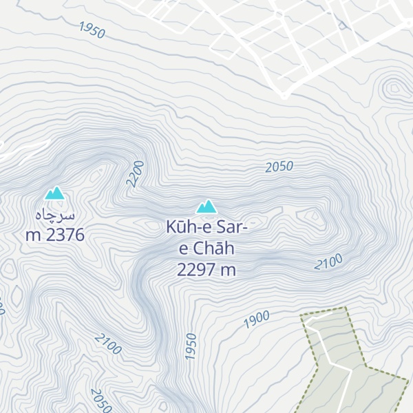 Map of Kūh-e Sar-e Chāh