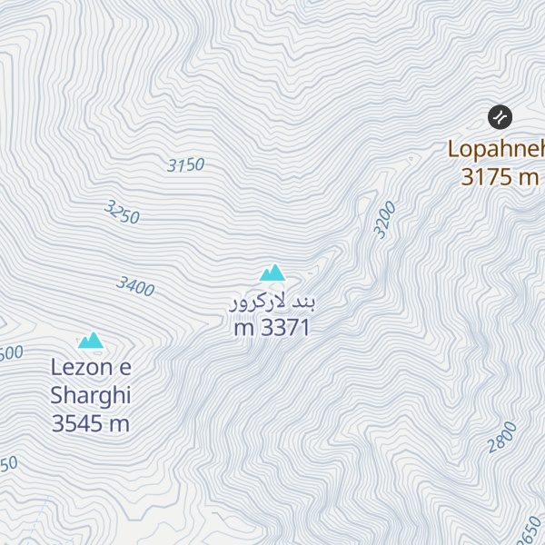 Map of بند لارکرور