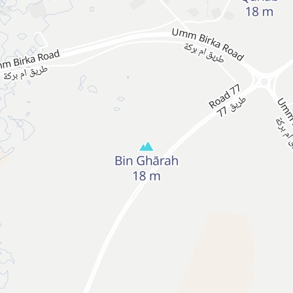 Map of Bin Ghārah