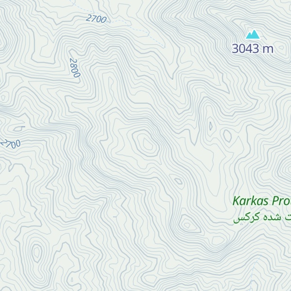 Map of Kūh-e Darband