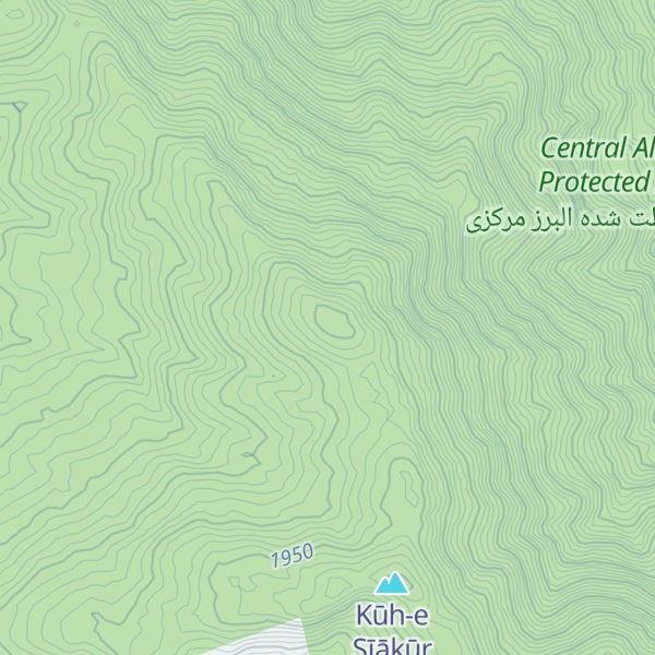 Map of Kūh-e Sangareh