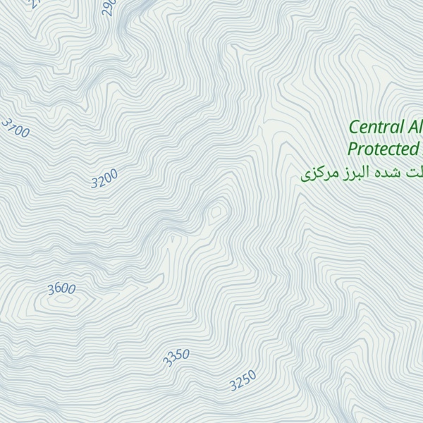 Map of Kūh-e Gardaneh Owlaj