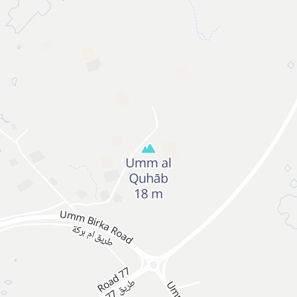 Map of Umm al Quhāb