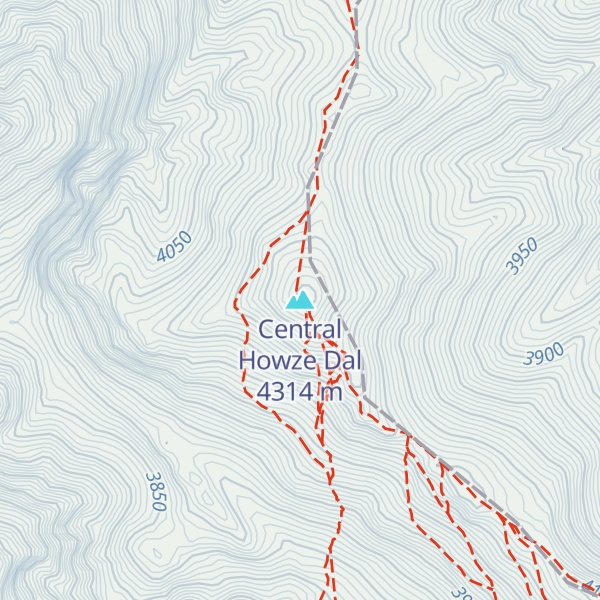 Map of Central Howze Dal