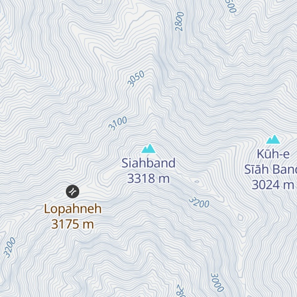 Map of Siahband
