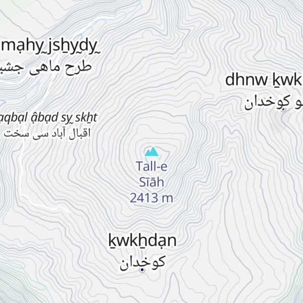 Map of Tall-e Sīāh