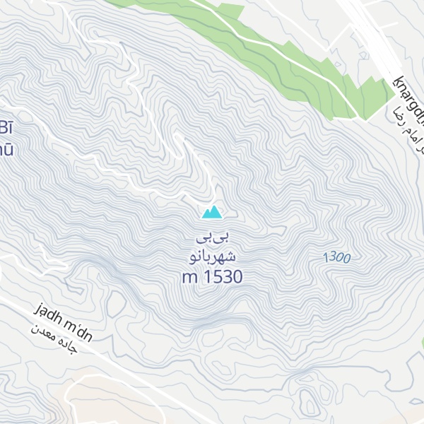 Map of بی‌بی شهربانو
