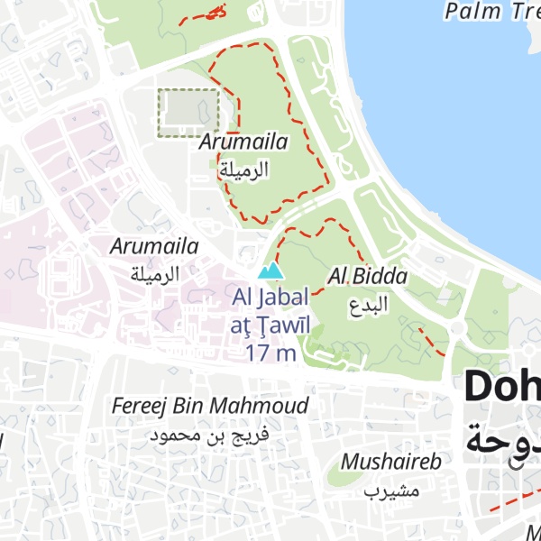 Map of Al Jabal aţ Ţawīl