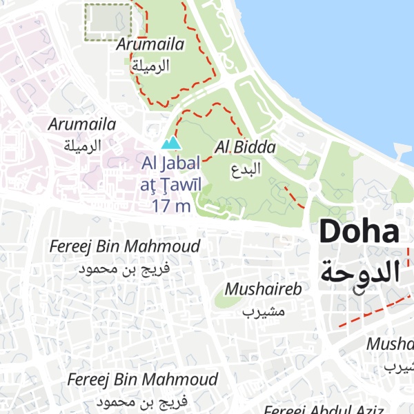 Map of Jabal as Sūdān