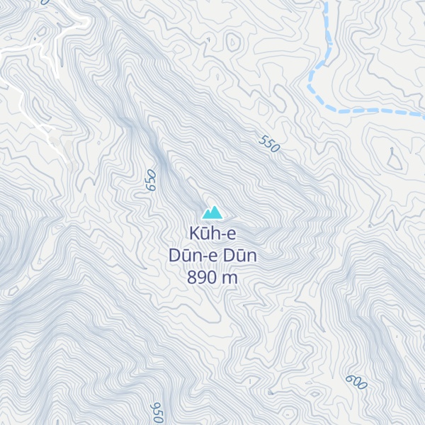 Map of Kūh-e Dūn-e Dūn